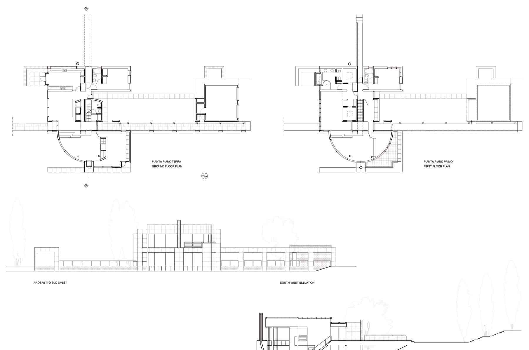 Casa grotta de Richard Meier