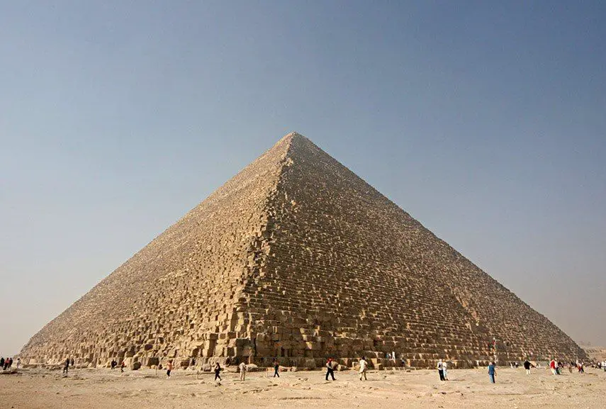 Pirámide de Kheops en Giza, Egipto, 2580–2560 aC