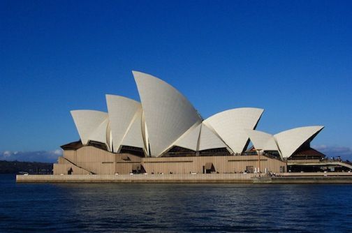 La Ópera de Sydney en Sydney Australia
