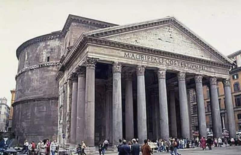 Influencia del panteón en Roma sobre la arquitectura occidental