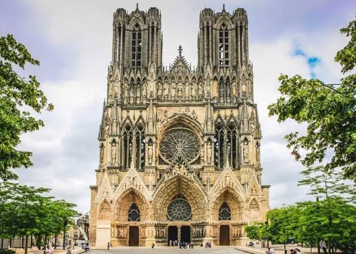 Catedral de Reims, Reims, Francia.