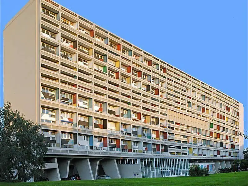 Arquitectura Moderna-Unité d'Habitation, en Francia