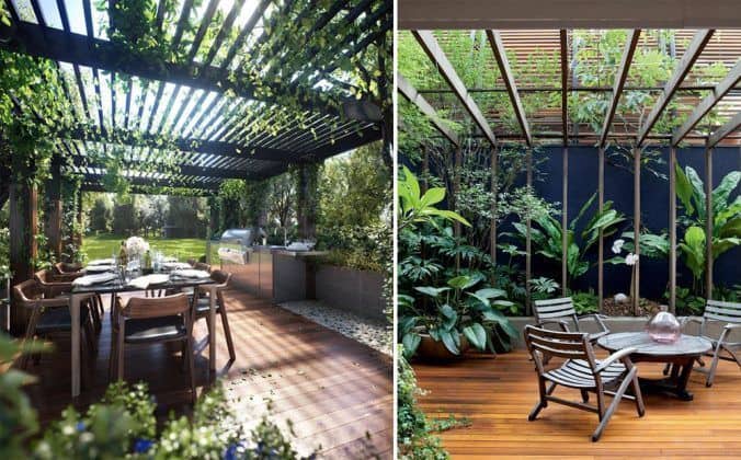 Que es una pérgola: Materiales, tipos + Diseño en AutoCAD