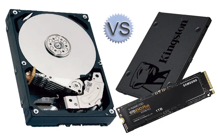Almacenamiento HDD vs. SSD