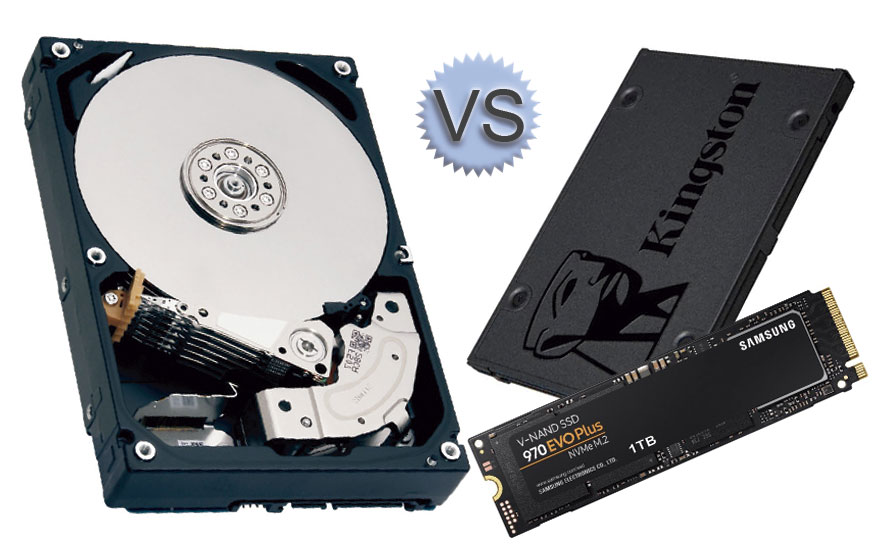 Computadoras para arquitectos 5 Almacenamiento HDD vs. SSD