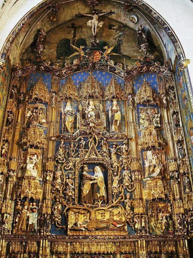 Altar de la capilla de Santa Ana