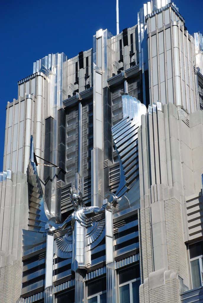 Art Deco Arquitectura y Edificios 2 Cerca de Niagara Mohawk Building en Syracuse Nueva York