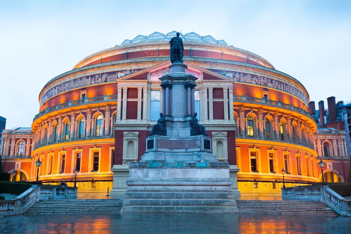 El Royal Albert Hall en Londres, Reino Unido