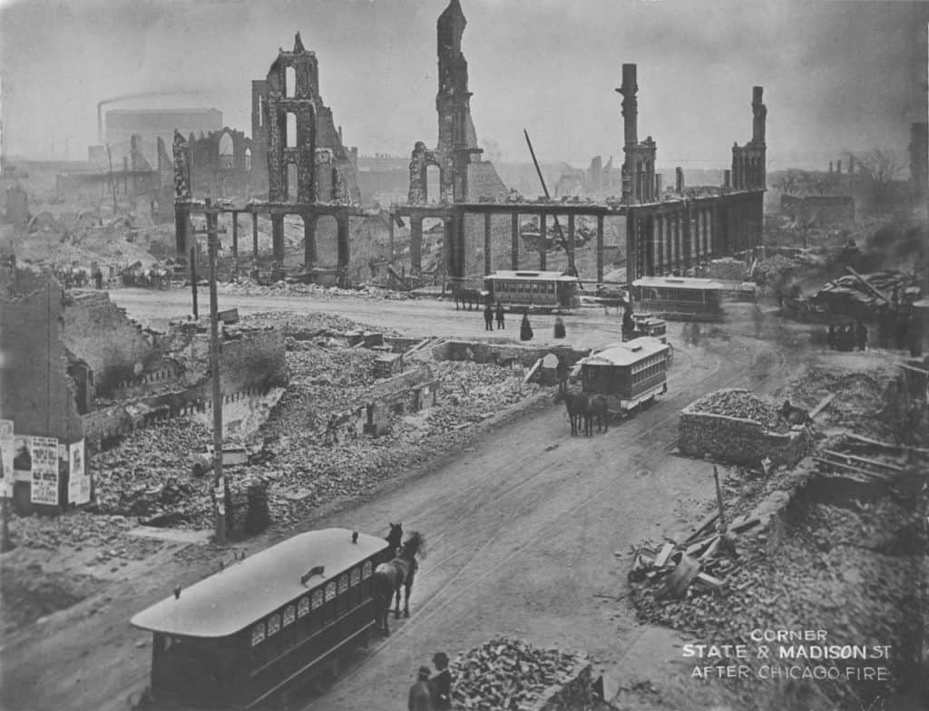 Gran Incendio Chicago de 1871