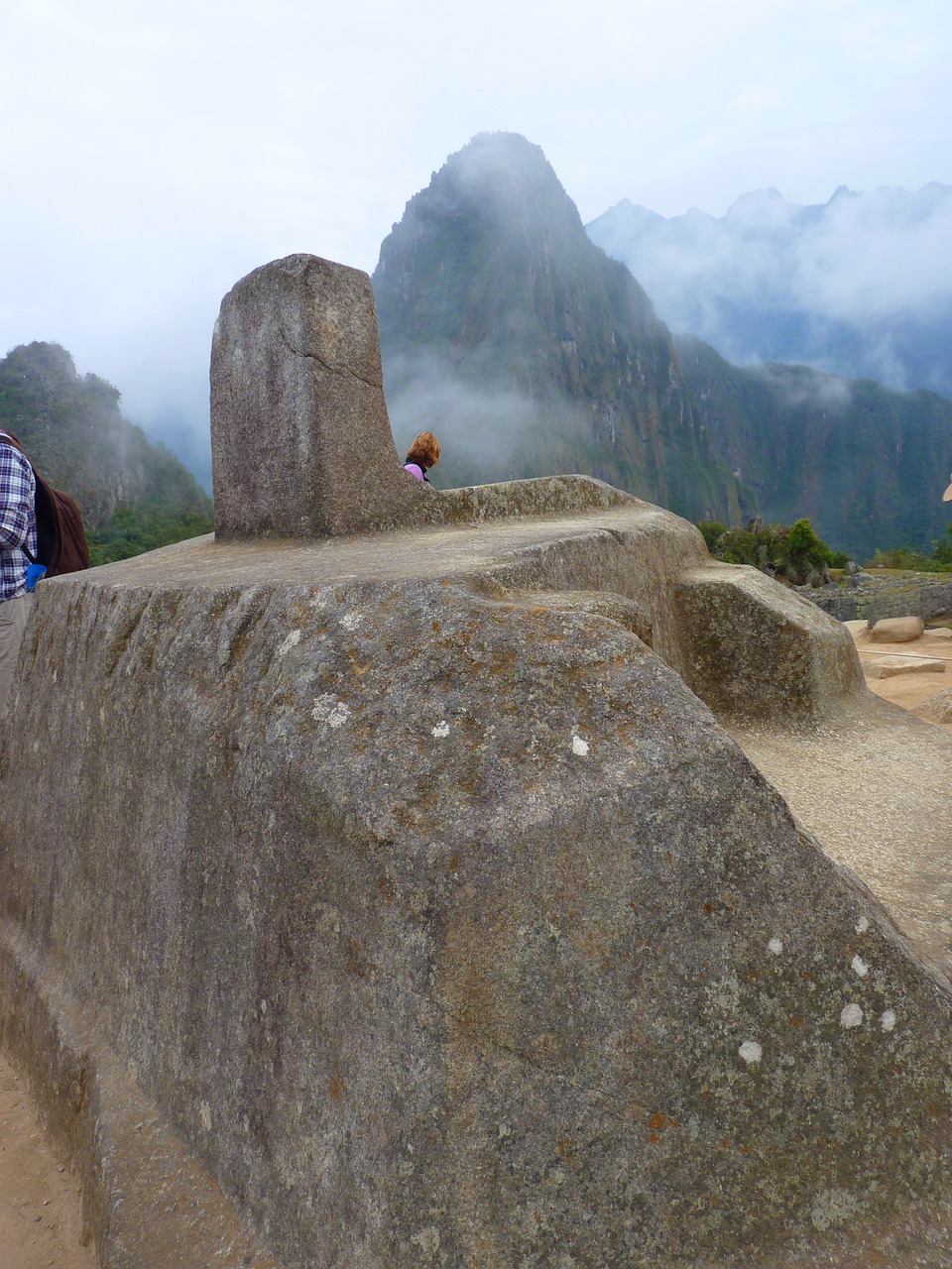 Reloj solar ubicado en Machu Picchu