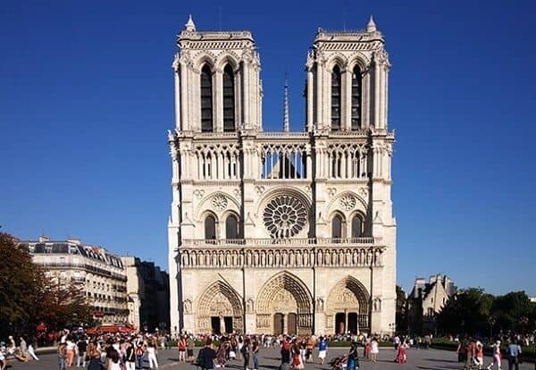 Arquitectura y Urbanismo Fachada de la Catedral de Notre Dame