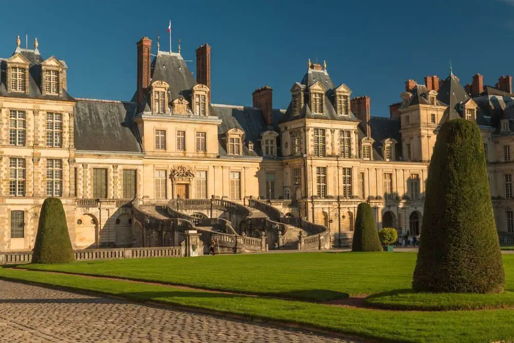 Manierista de Arquitectura: Palacio de Fontainebleau, Francia