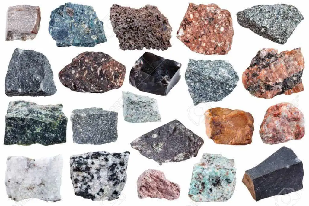tipos de rocas
