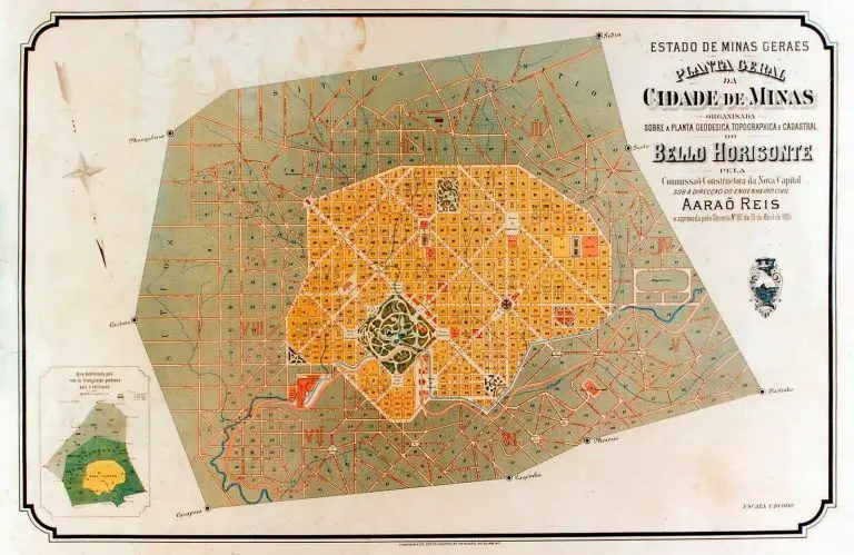 Plano Geral de Belo Horizonte 1895
