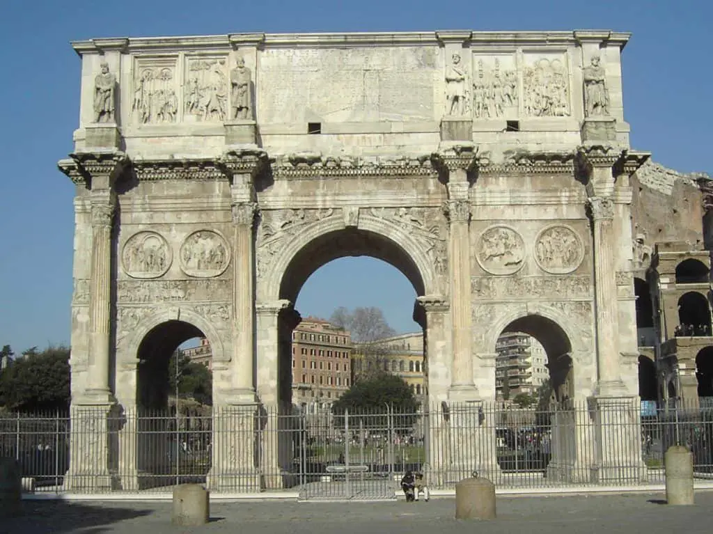 Arco de Constantino, Roma, 315.