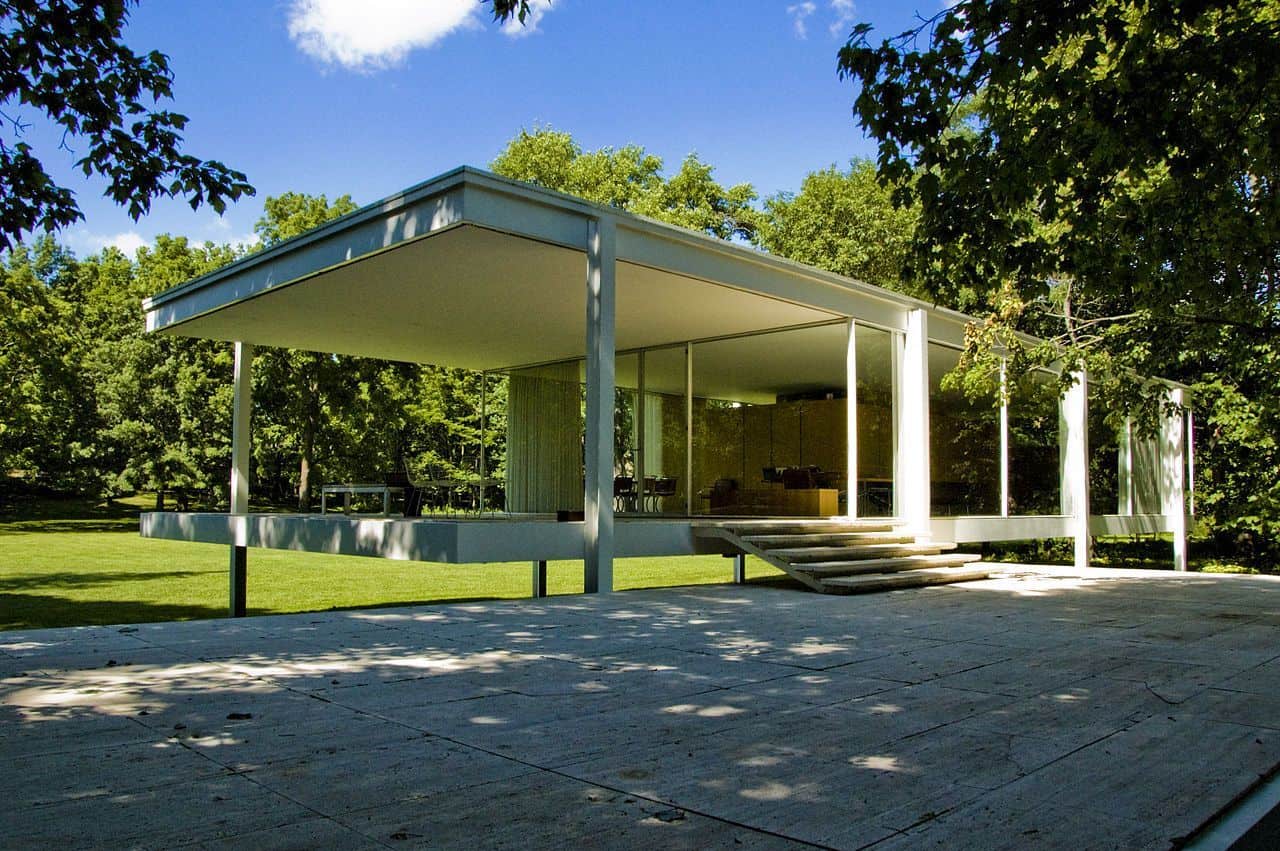 La casa Farnsworth de Mies van der Rohe - Arquitectura Pura