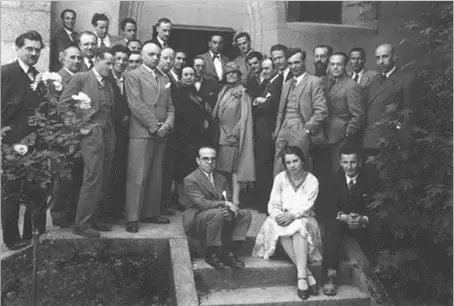 Participantes del I CIAM, Castillo de La Sarraz, 1928.