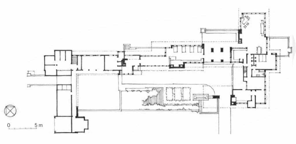 Planta de Taliesin East