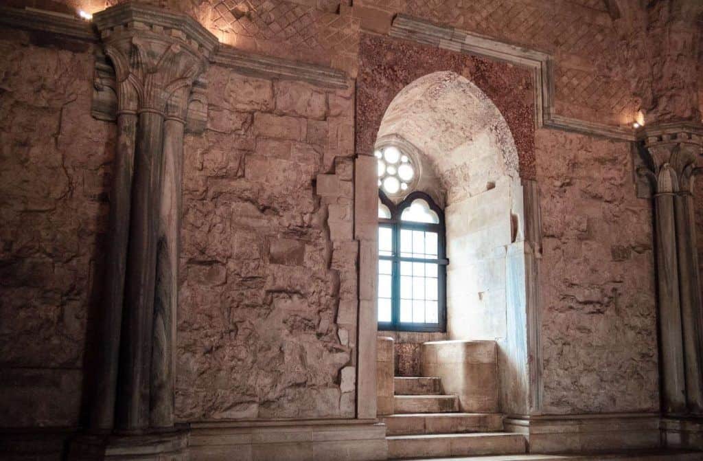 interior del Castel del Monte
