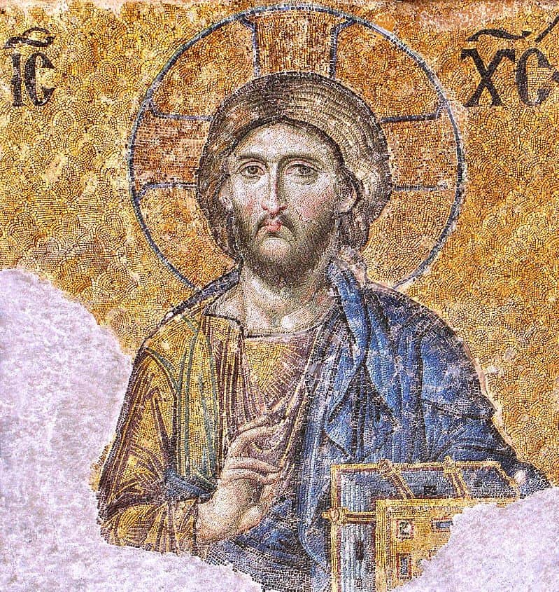 Uno de los mas famosos de los supervivientes mosaicos bizantinos de la iglesia d