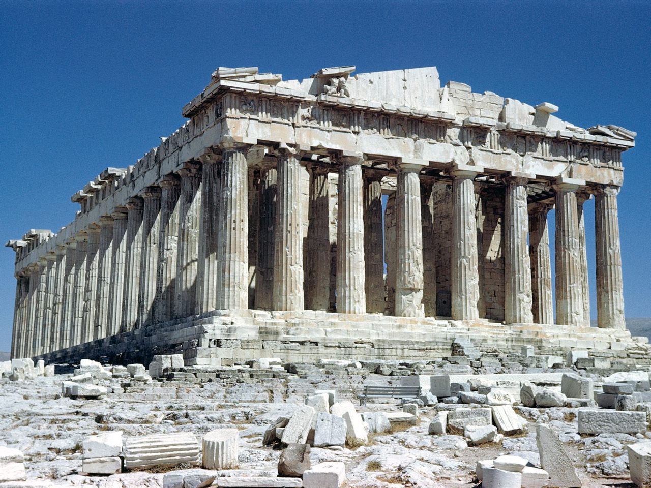 Proporción de oro: Templo del Partenón