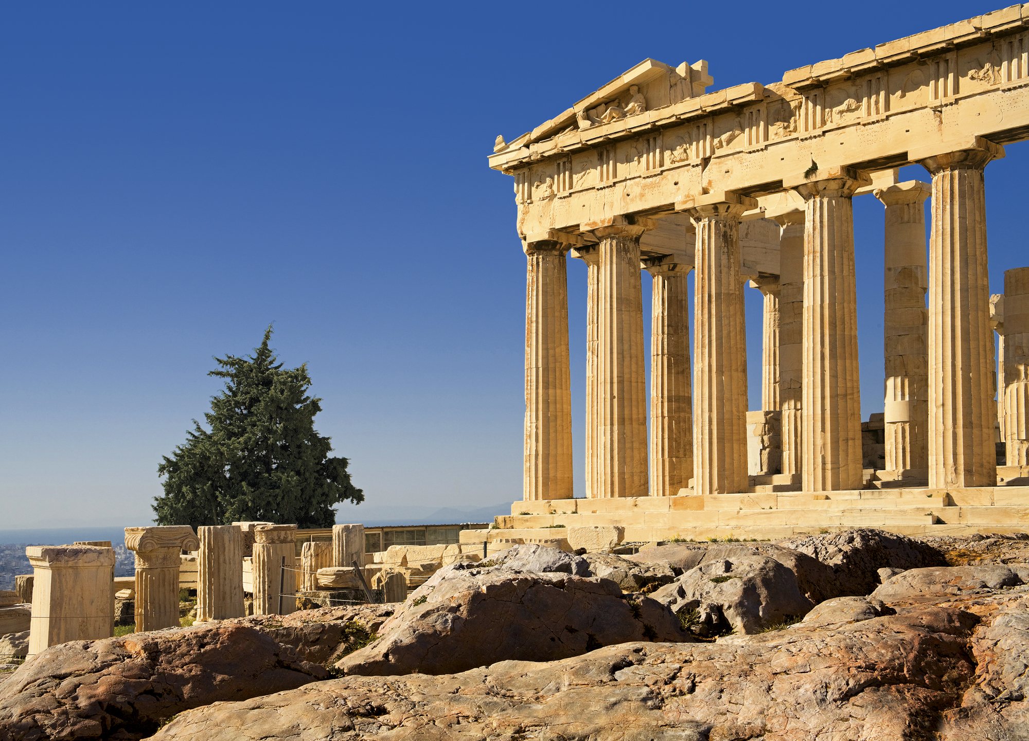 El Partenon El templo de Atenea